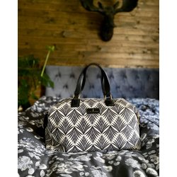 Weekendtaske, Dinah, Palmemnster, 3 farvevarianter