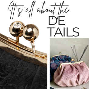 Kosmetikpung med bøjlelukning - Vintage Style