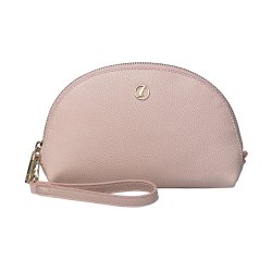 Saga kosmetiktaske/clutch med rem - Pastelfarver