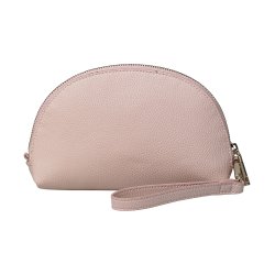 Saga kosmetiktaske/clutch med rem - Pastelfarver