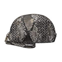 Saga kosmetiktaske/clutch med rem - Klassiske farver