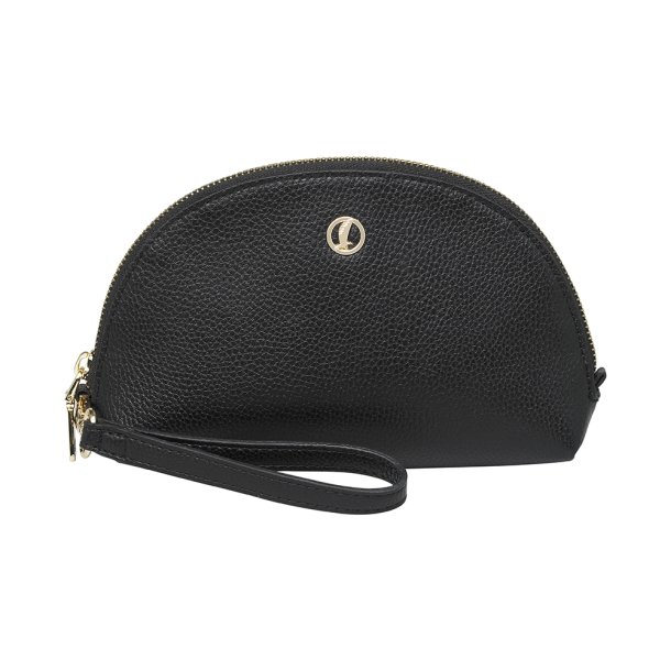 Saga kosmetiktaske/clutch med rem - Klassiske farver