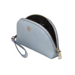 Saga kosmetiktaske/clutch med rem - Pastelfarver