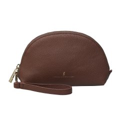 Saga kosmetiktaske/clutch med rem - Pastelfarver