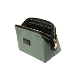 Toilettaske, Mia, Grn nylon