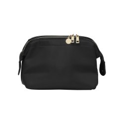 Toilettaske, Mia, Sort nylon