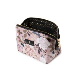 Toilettaske, Mia, Peonies on Pink