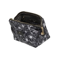 Kosmetiktaske, Mia, kraftig nylon med print