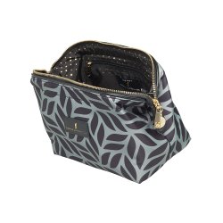 Kosmetiktaske, Mia, kraftig nylon med print