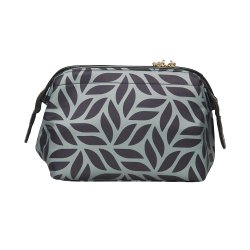 Kosmetiktaske, Mia, kraftig nylon med print