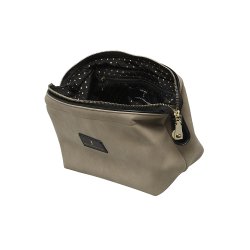 Kosmetiktaske, Mia, Vegansk ruskind, 5 varianter