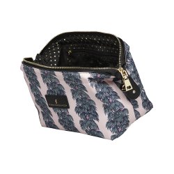 Kosmetiktaske, Mia, kraftig nylon med print