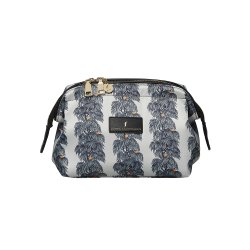 Kosmetiktaske, Mia, kraftig nylon med print