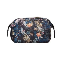 Kosmetiktaske, Mia, kraftig nylon med print