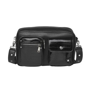 Stor Sort Crossbodytaske, Manon