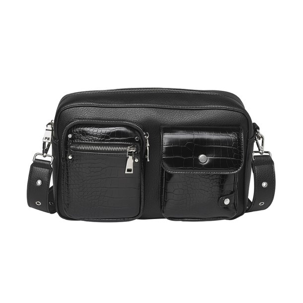 Stor Sort Crossbodytaske, Manon