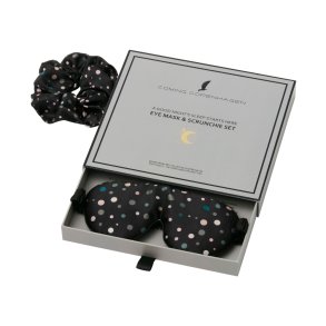 Sovemaske & scrunchie i gaveske, Paloma, Confetti