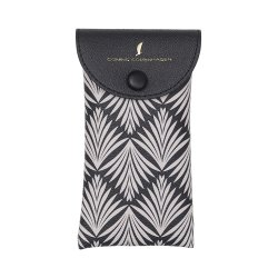 Brilleetui, Sort/Creme, Palmemnster