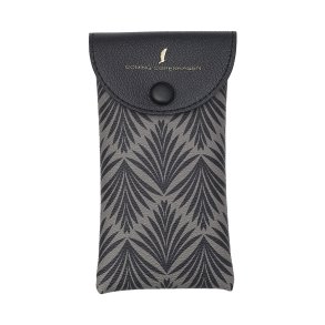 Brilleetui, Muldvarp/Sort, Palmemnster