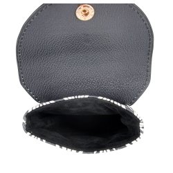 Brilleetui, Sort/Creme, Palmemnster