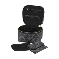 Smykkeboks med to ekstra lommer, Paloma, Palmemnster