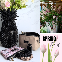 Kosmetikpung, Mae, Peonies on Pink