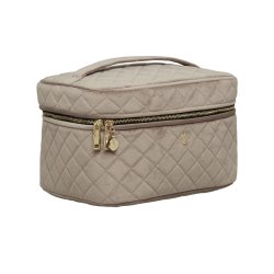 Beauty Bag, Kaia, Velour, 4 farver