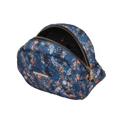 Stor Toilettaske, blomstret med flser, Luna