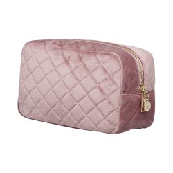 Toilettaske, Maisie, Velour, 3 farvevarianter