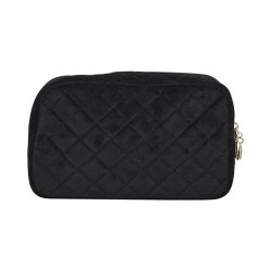 Toilettaske, Maisie, Velour, 3 farvevarianter