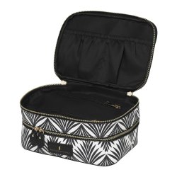 Dobbelt toilettaske, Leah, Palmemnster 