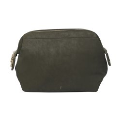 Toilettaske, Stor, Mia, vegansk ruskind