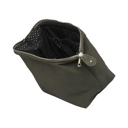 Toilettaske, Stor, Mia, vegansk ruskind