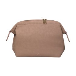 Toilettaske, Stor, Mia, vegansk ruskind