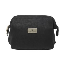 Toilettaske, Stor, Mia, vegansk ruskind