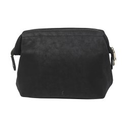 Toilettaske, Stor, Mia, vegansk ruskind