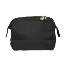 Toilettaske, Mia, Sort nylon