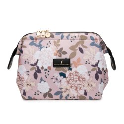 Toilettaske, Mia, Peonies on Pink