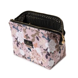 Toilettaske, Mia, Peonies on Pink