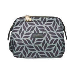 Toilettaske, Stor, Mia, Kraftig nylon med print