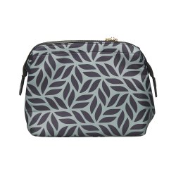 Toilettaske, Stor, Mia, Kraftig nylon med print