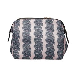 Toilettaske, Stor, Mia, Kraftig nylon med print