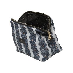 Toilettaske, Stor, Mia, Kraftig nylon med print