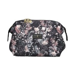 Toilettaske, Stor, Mia, Kraftig nylon med print