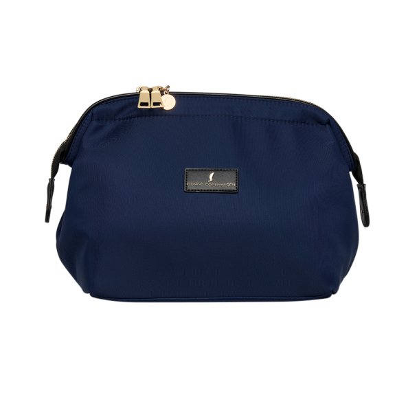 Toilettaske Mia, Bl nylon