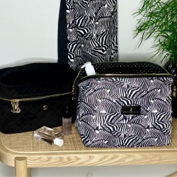 Toilettaske, Mia, Zebra Sun