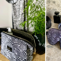 Toilettaske, Mia, Zebra Sun