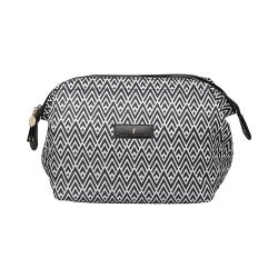 Toilettaske, Stor, Mia, Kraftig nylon med print